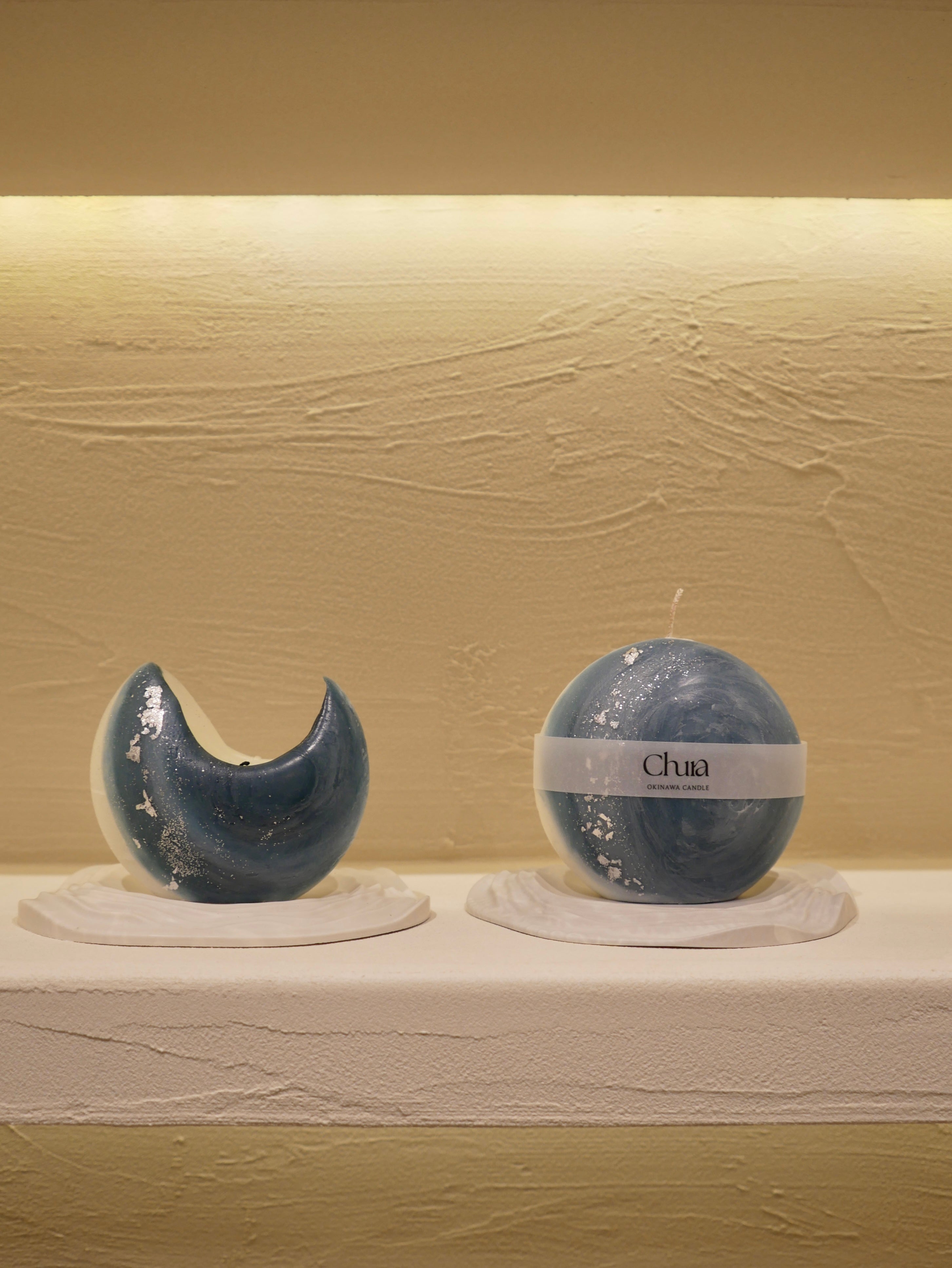 Moon Candle – Sea Blue
