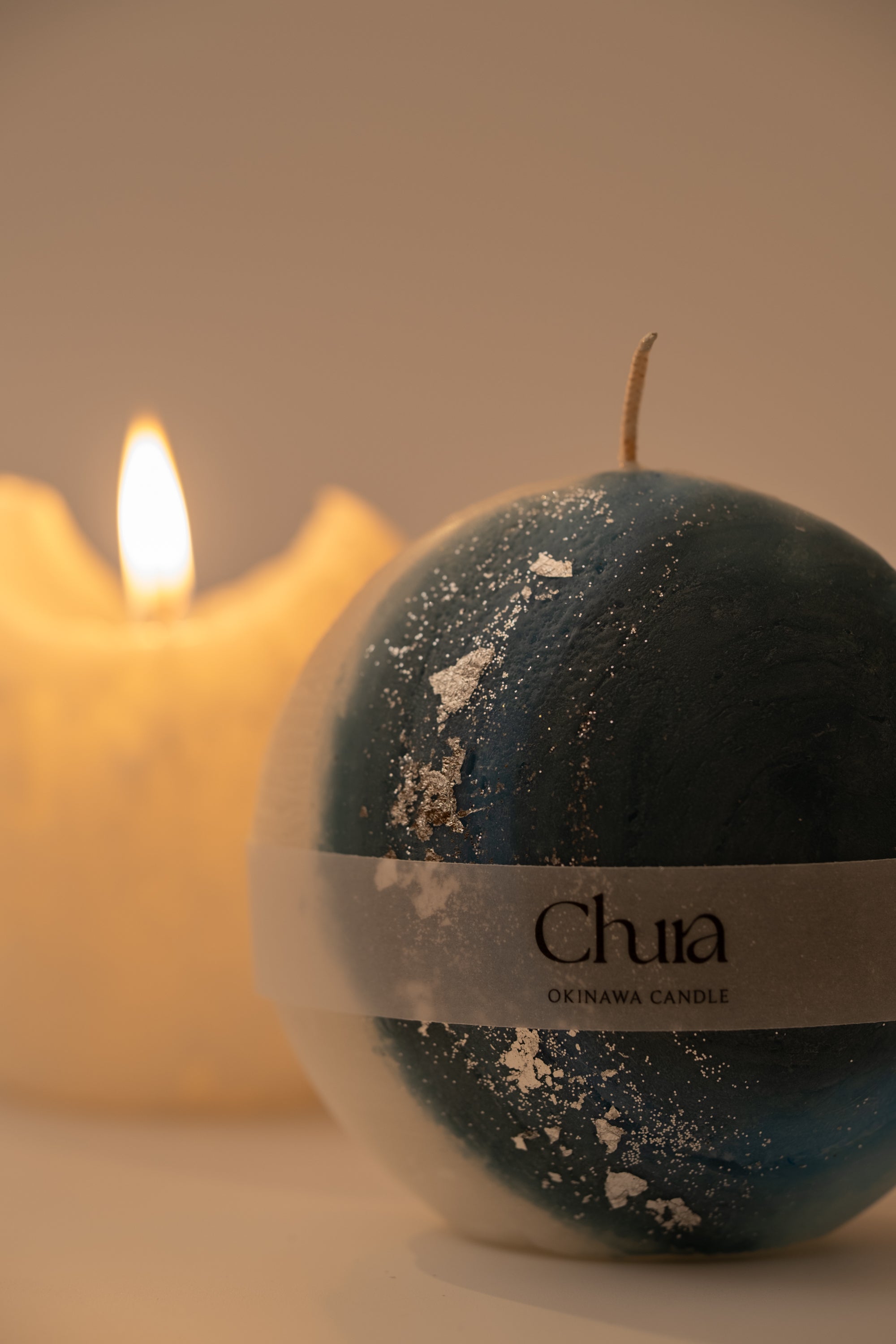 Moon Candle – Sea Blue